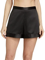 Glamour Stretch Satin Sleep Shorts