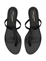 Cassandra Slides In Patent Leather