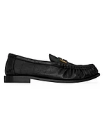 Le Loafers Penny Slippers Eel