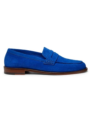 Perry Suede Penny Loafers