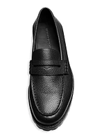 Randy Crystal Lug-Sole Loafers