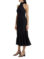 Caspia Halter Midi-Dress