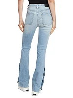 High-Rise Kick Flare Jeans