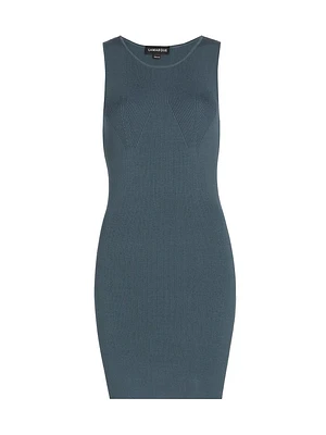 Rib-Knit Tank Body-Con Dress