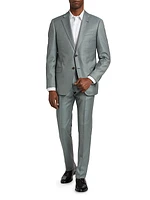 Wool Single-Breasted Suit