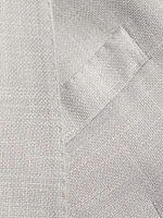 Woven Two-Button Blazer