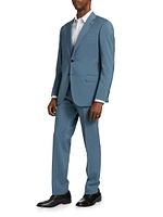 Wool Single-Breasted Suit