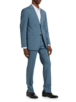 Wool Single-Breasted Suit