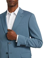 Wool Single-Breasted Suit