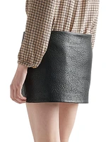 Nappa Leather Skirt