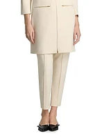 Stretch Crepe Suiting Pants