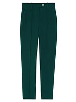 Collection Line Pintuck Tapered Trousers