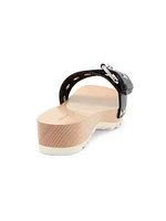 Elyse 40MM Wooden Sandals