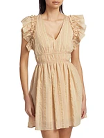 Brubeck Ruffled Minidress