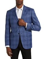 Plaid Virgin Wool Sportcoat