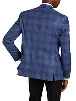 Plaid Virgin Wool Sportcoat