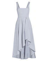 Allora Ruffled High-Low Maxi Dress