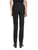 High-Waisted Pants Faille