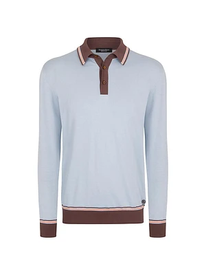 Three-Button Polo Shirt