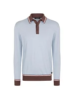 Three-Button Polo Shirt