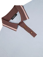 Three-Button Polo Shirt