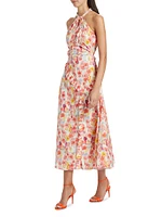 Giada Cotton Halterneck Maxi Dress