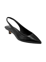 Posey Leather Slingback Pumps