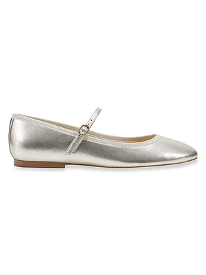 Leather Mary Janes