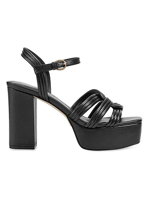 Cairo 100MM Leather Platform Sandals