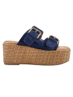 Palery Suede Platform Sandals