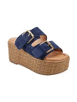 Palery Suede Platform Sandals