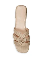 Twisted Woven Sandals