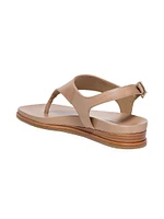 Concord Leather Wedge Sandals