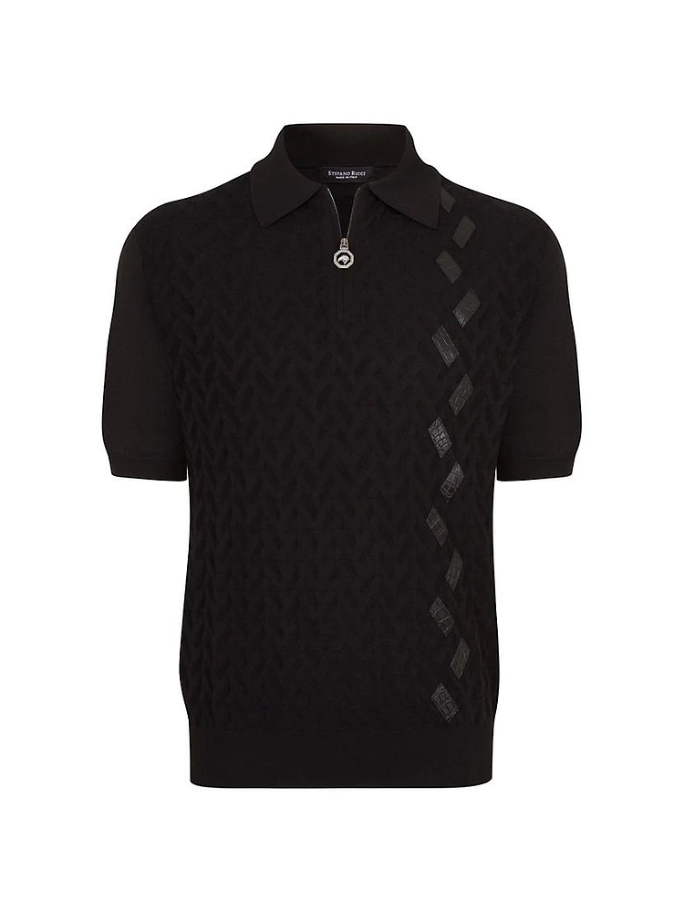 Zip Polo Shirt