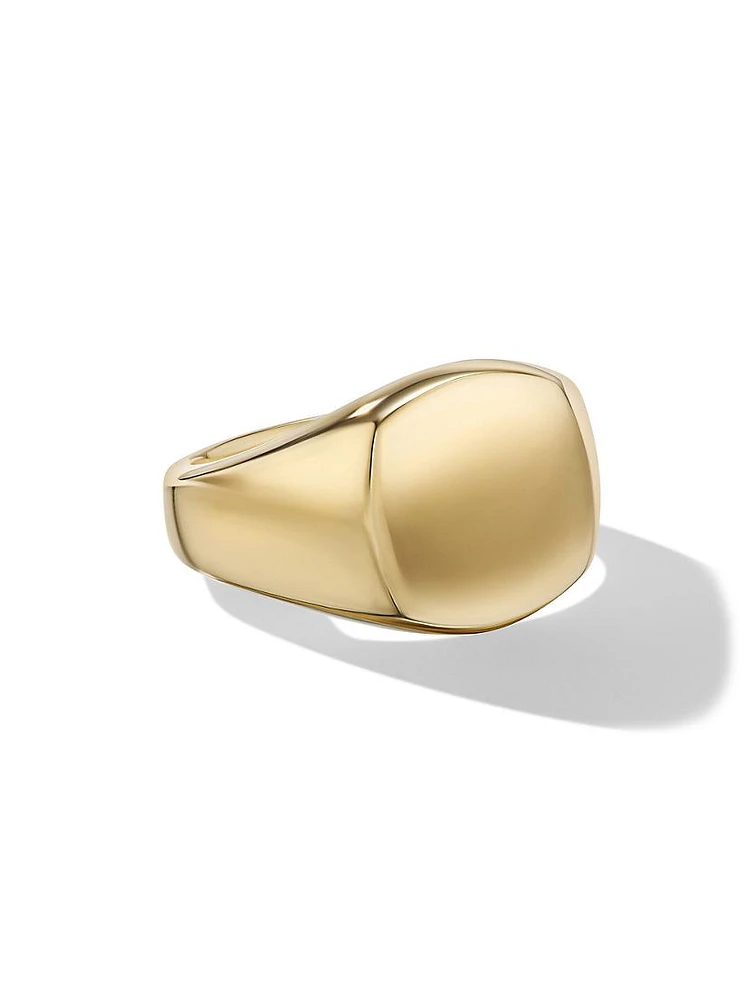 Streamline Pinky Ring 18K Yellow Gold