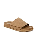 Del Rey Suede Slide Sandals