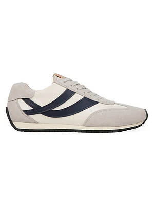 Oasis Leather & Suede Low-Top Sneakers