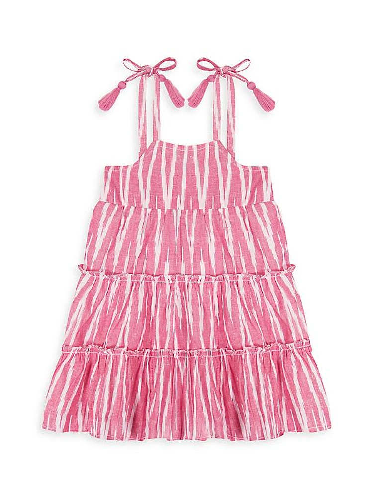 Little Girl's & Girl's Bella Shoulder Tie Sundress