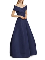 Margaret Silk Faille Gown