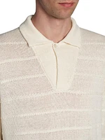 Shibumi Linen Polo Sweater