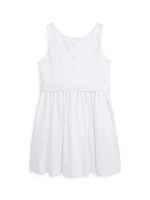 Little Girl's & Cotton A-Line Dress