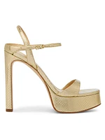 Amara 130MM Leather Platform Sandals