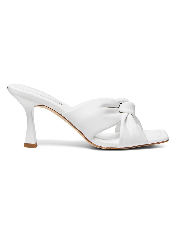 Elena 76MM Leather Sandals