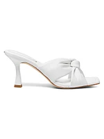 Elena 76MM Leather Sandals