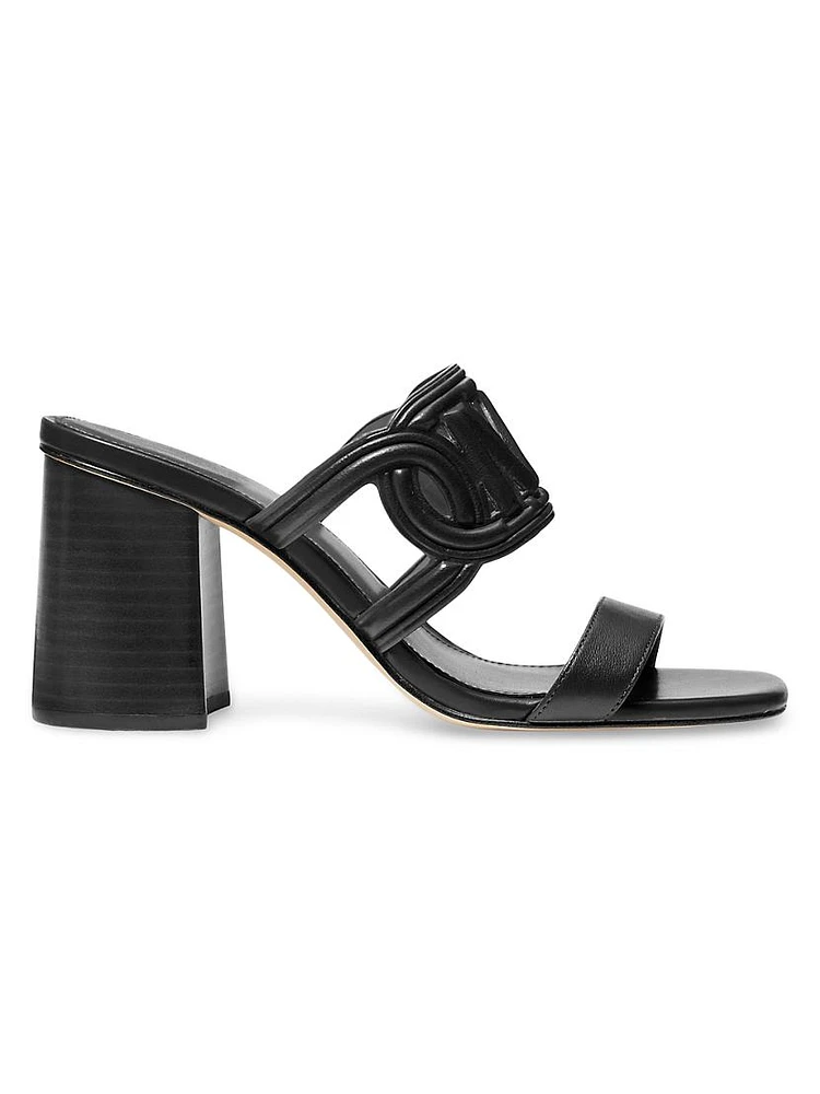 Alma 85MM Leather Sandals