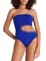 Dancing Cut-Out One-Piece Swimsuit