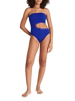 Dancing Cut-Out One-Piece Swimsuit