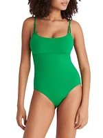 Electro Tank One-Piece Swimsuit