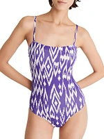 Cloud Ikat One-Piece Swimsuit