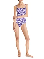 Cloud Ikat One-Piece Swimsuit